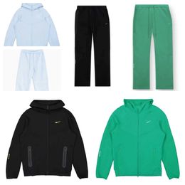 Mens Sports Nocta Tracksuit Designer Calças com Capuz Conjunto de Duas Peças Terno Homens Mulher Suéter Com Capuz Calças Techfleece Calças Ternos Bottoms Corredores B89