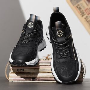 Chaussures de sport pour hommes, chaussures décontractées, légères, confortables, respirantes, doublure en maille douce, antidérapantes, chaussures de course absorbantes à la mode pour hommes AA0015