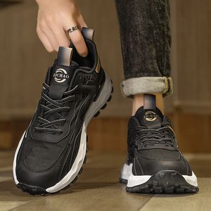 Chaussures de sport pour hommes, chaussures décontractées, légères, confortables, respirantes, doublure en maille douce, antidérapantes, chaussures de course absorbantes à la mode pour hommes AA0021