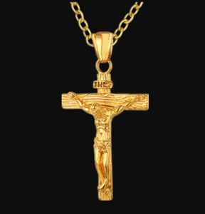 Mens roestvrijstalen ketting goud zilver Jezus hanger ketting nieuwe mode hion hip hop kettingen sieraden mode ontwerp4531212