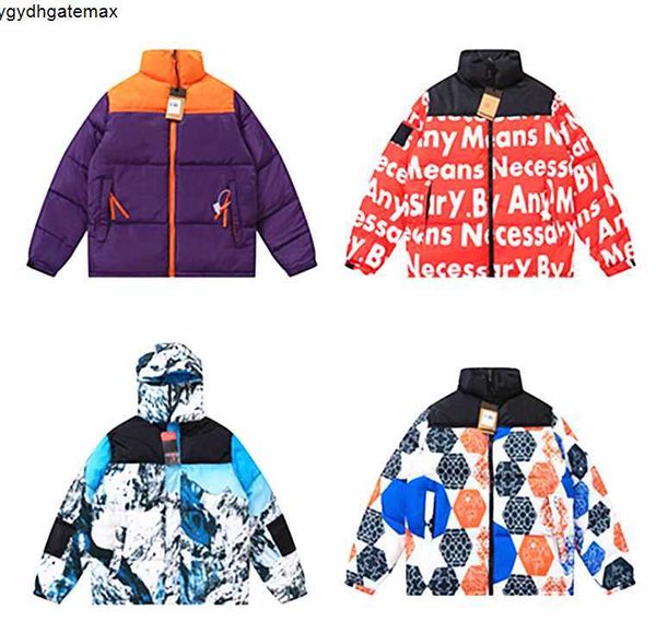 Mensista estilista Chaqueta de invierno Fashion Fashing Men Women Overcoat Jackets con cremalleras por ropa exterior Cause Hip Hop North M/L/XL/2XL JK Lvyi