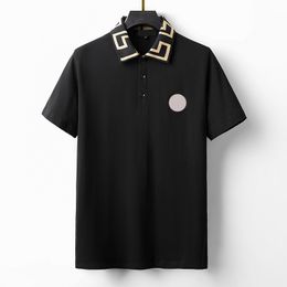 Polos de styliste pour hommes, chemises de luxe italiennes pour hommes, vêtements de styliste, manches courtes, mode été