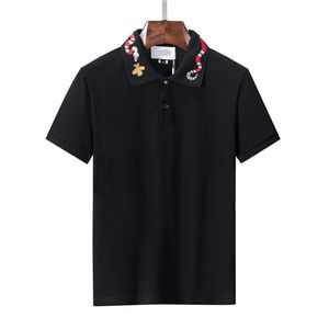 Heren Stylist Polo Shirts Luxe Italiaanse heren Polo's Designer Kleding Korte Mouwen Mode Zomer T-Shirts Aziatische Maat M-3XL