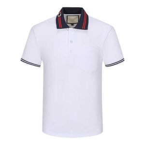 Hommes Styliste Polos De Luxe Italie Casual Tops T-shirt High Street Designer De Mode Polos D'été Slim Fit Coton t Shirt4f9i