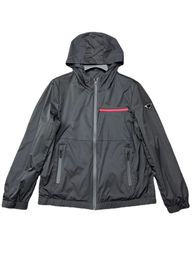 P Chaquetas para hombre Marca outwear abrigos triángulo cremallera chaqueta con capucha suelta ropa de lujo Top M-3XL
