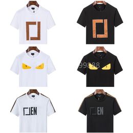 Hommes Styliste Polos Luxe Italie Hommes Travaux lourds Vêtements de broderie à manches courtes Mode Casual T-shirt d'été pour hommes De nombreuses couleurs sont disponibles Taille M-3XL-F