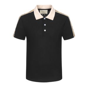 Heren Stylist Polo Shirts Luxe Italië Mens Casual Tops T-shirt 2023 Fashion Designer Polo's Heren Zomer Korte Mouw Katoenen T-shirt Aziatische Maat M-3XL