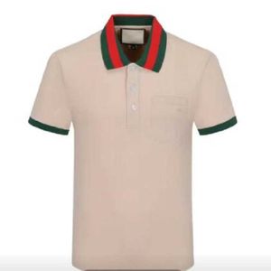 Heren Stylist Poloshirts Luxe Italië T-shirts Designerkleding Korte mouw Gu Mode Zomer t-shirt Aziatische maat M-3xl