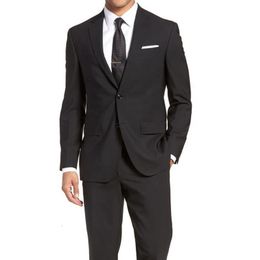 Heren Suits Blazers 3pcsset Mens Pants Classic Business Gentleman Formele Bruidegom trouwjurk plus Solid Color Men Men kleding 230207
