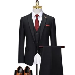 Costumes pour hommes Blazers Veste de mariage marié personnalisé ensemble pantalons d'affaires robe classique haut de gamme Pantalon 21490271 230720