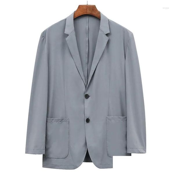 Trajes para hombres Blazers E1646 Spring Suit Set Hombres Versión coreana de la tendencia delgada -fit