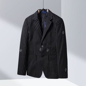 Heren Pakken Blazers Fashion Casual Boutique Dubbele breasted Solid Color Business Suit jas broek 2 PCS Set Coat#A12