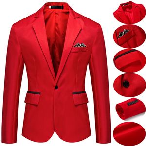 Heren Suits Blazers Slim Fit Man Office Jacket Heren S Wedding Jury Coats Casual Business Mans 221117