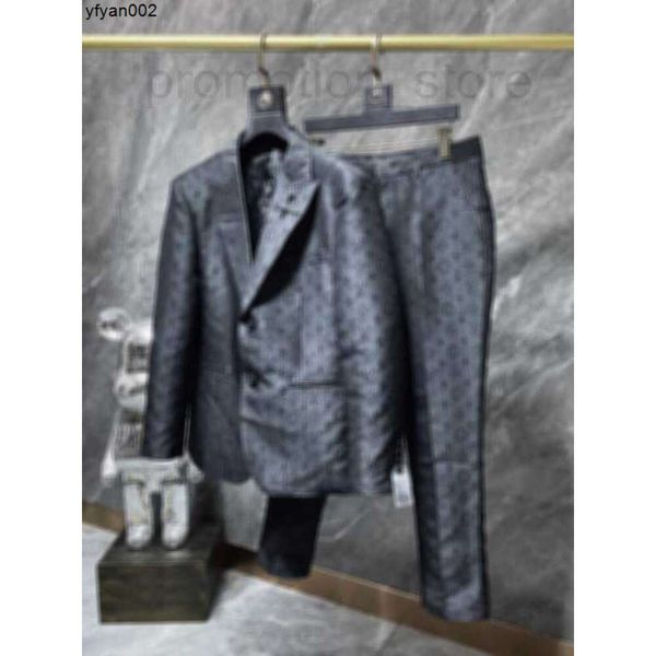 Costumes pour hommes Designer Designer Hommes de luxe Vêtements de style occidental Manteau de coopération Slim Fit Costume décontracté