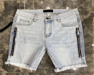 Mens d'été Coton Amdenim Shorts Hommes décontractés Fit Slim Denim Zipper Jeans Male Bermuda Midwaist shorts US UK Size 29404878711