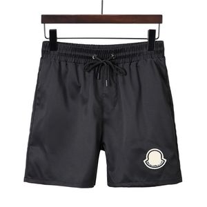 Heren Summer Cotton Shorts-Casual losse fit Fitness Training Snel droog zwembroek met vijf punten lengte in zwart #02