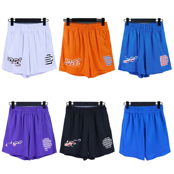 Hommes D'été Mince Shorts Gym Fitness Bodybuilding Courir Mâle Pantalon Court Longueur Au Genou Respirant Maille Sportswear concepteurs pantalons de plage1