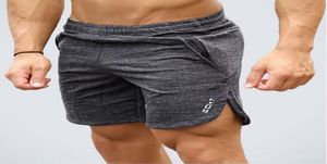 Heren zomer nieuwe fitness shorts mode vrijetijds gyms crossfit bodybuilding workout joggers mannelijke korte broek merk kleding3423006