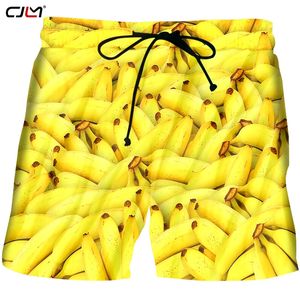 Heren zomershorts 3D-geprint creatief fruit banaan casual creatief ontwerp man oversized shorts 5XL 220623