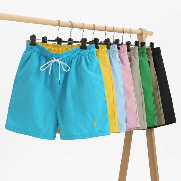 Pantalones cortos de verano para hombre Caballo pequeño Hombre Pony Algodón Traje de baño Deporte Fitness Troncos Short Pantspeen