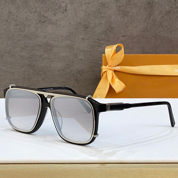 Lunettes de soleil pour hommes Casual Business 1085 Lentilles Amovibles Lunettes à double usage Designer Lunettes plates de haute qualité Conduite en plein air Ceinture de protection UV Boîte d'origine