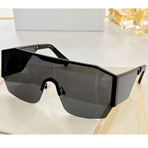 Mens Sunglasses des Lunettes de Soleil 2220 Designer Classic All Black Ultra-Dalian Lichaamslenzen Brede tempels om de hoeken van de ogen strandvakantie UV400 te dekken