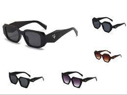 gafas de sol para hombre diseñador hexagonal doble puente lentes de vidrio UV de moda con estuche de cuero 2660, gafas de sol para hombre mujer 7 colores firma triangular opcional
