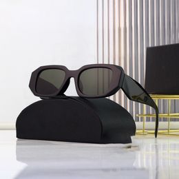 Lunettes de soleil pour hommes concepteur hexagonal double pont mode verres UV avec étui en cuir 9252, lunettes de soleil pour homme femme 9 couleurs signature triangulaire en option