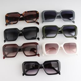 Lunettes de soleil pour hommes designer lunettes de soleil surdimensionnées triangle acétate cadre lunettes de soleil de luxe de plage pour femme lunettes 7 couleurs haute qualité ga075