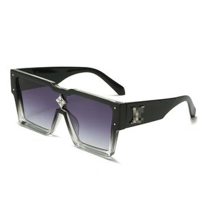 Lunettes de soleil pour hommes Lunettes de soleil de créateur pour femmes Lunettes de soleil pour hommes Lunettes surdimensionnées Lunettes de soleil millionnaire de luxe