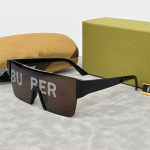 Lunettes de soleil pour hommes Lunettes de soleil de créateurs pour femmes surdimension des lunettes de luxe à demi-cadre