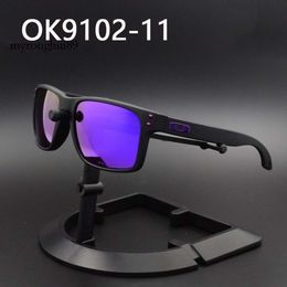 Heren Zonnebrillen Designers 9102 OJI Heren- en Women's Leisure Sports Polarisated zonnebril Anti UV -rijspiegel
