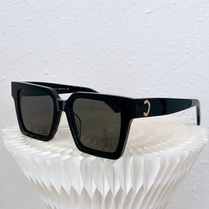 Heren zonnebrillen Ontwerpers Dameszonnebril Franse dubbele C-merkbril Vierkant imitatiesteen Brilmontuur UV400 Zonneklepbril Luxe zonnebril