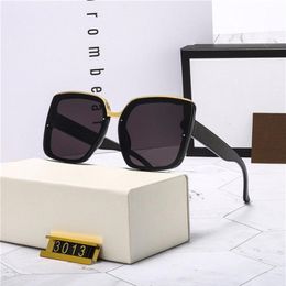 Lunettes de soleil pour hommes, lunettes de sport sans monture, monture métallique, corne de buffle, verres de soleil Gc, lentilles noires et roses, or argent, oculos2495