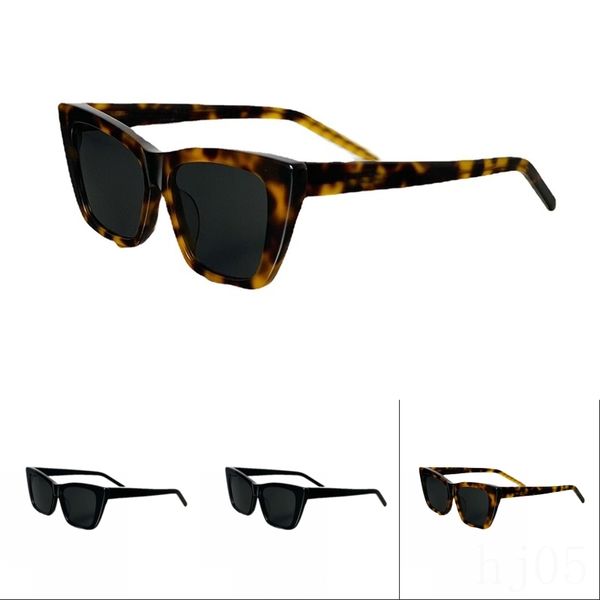 Lunettes de soleil masculines Gafas de Sol 276 MICA Designer Luners UV Protection Exquise Cat Eye Sonnenbrille Plastics Plastics Beach Sunglasses Médies PJ020 B4
