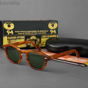 Lunettes de soleil pour hommes Lemtosh femme Johnny Depp lunettes de soleil polarisées monture en acétate marque de luxe Vintage pilotes ombre ldd240313