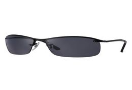 Heren zonnebril Rechthoek Coating Zonnebril Rijden Zonnebril mode Vrouw Gepolariseerde UVA UVB glazen lenzen van topkwaliteit met top 4588411