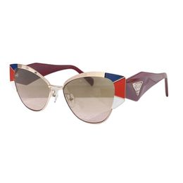 Heren zonnebril Dames Retro zonnebril Luxe designerbril Ronde zwarte bril Optioneel Driehoekige handtekening Strandzonnebril gafas para el sol de mujer