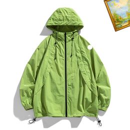 Veste de pluie de golf pour hommes vêtements sols de crème solaire légers veste de pluie imperméable à capuche extérieure windbrereake femme manteau swetshirts