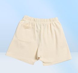 Heren Superior kwaliteit Elastische taille shorts broek vrouwen casual stijl printbroekliefhebbers solide kleur casual broek 592611111