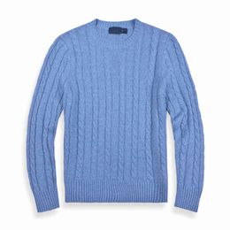 Mens trui crew nek mijl wil polo klassieke truien brei cotton casualwarm sweatshirt jumper pullover