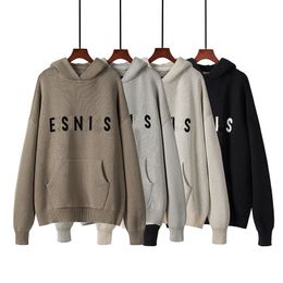 Heren trui Designer hoodies met lange mouwen Losse trui breit herfst truien met capuchon heren dames hoodie breit sweatshirt sw01
