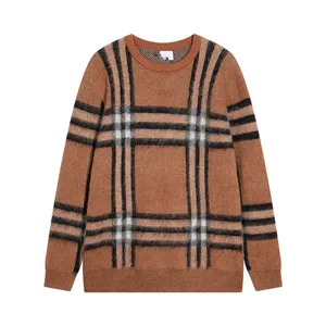 suéter para hombre diseñador suéter hombres suéteres jersey ropa cuello redondo manga larga al aire libre casual calle suéter abrigo amantes de la moda ropa al por mayor 001