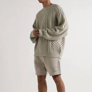 suéter para hombre suéter de diseñador suéter de lana de las mujeres camisa gruesa de cuello alto suéter de punto cálido hombres mujeres invierno jersey de lana casual sudaderas sueltas sudadera clásica