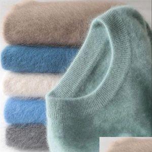 Sweaters de hombres 100% de fibra de poliéster chorlito de canal de color grande