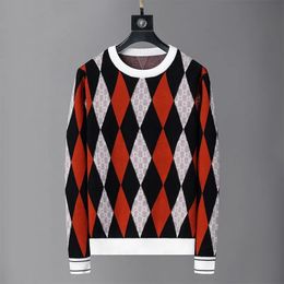 Herentruien Designer Sweatshirts High End Pure Cotton Round Neck Men Sweaters Modebrief Drukken Hoogwaardige koppel Kleding voor dames