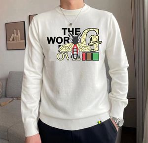 Suéteres para hombre Moda Casual para hombre Suéter redondo de manga larga Hombres Mujeres Suéteres con estampado de letras # 188