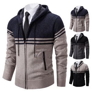 Mens truien modeheren gebreide trui joker comfortabel warme casual jas 230921