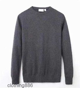 Mens Sweaters Haute qualité Crocodile broderie à manches longues pull Simple solide col rond décontracté pulls tricotés hommes vêtements de sport pulls Mens Sweaters