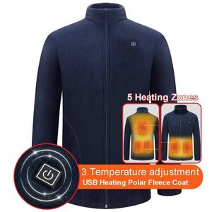 Herentruien mannen verwarmde winter herfst verdikte jassen vestjassen fleece verwarming kasjmier mode slanke harige jas 221130